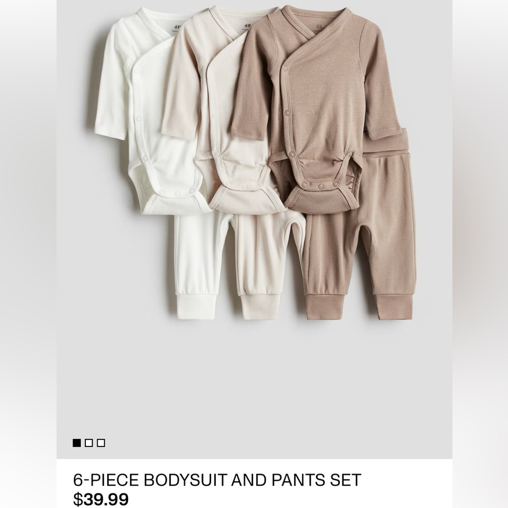 Assorted Neutral Baby Girl Clothing bundle sets